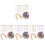 400Pcs Strong Iron Dog Tag Chains Beaded Chains for Decoration Crafts 8