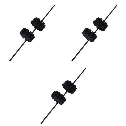 3Pcs Black Eva Arrow Bow Separator Rack for Durable Archery Use 2
