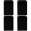 4Pcs Mini Black Mic Holder Cube for Microphone Flag Station Interview 7