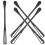 20Pcs Double-Sided Black Egg Whisk Spoon Plastic Baking Tools 1