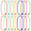 400Pcs Strong Iron Dog Tag Chains Beaded Chains for Decoration Crafts 6