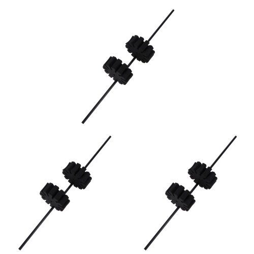 3Pcs Black Eva Arrow Bow Separator Rack for Durable Archery Use 1