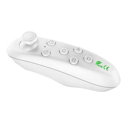 3St Draadloze Vr Remote Controller Gamepad Wit Ergonomisch Joystick