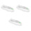 3St Draadloze Vr Remote Controller Gamepad Wit Ergonomisch Joystick 3