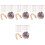 400Pcs Strong Iron Dog Tag Chains Beaded Chains for Decoration Crafts 9