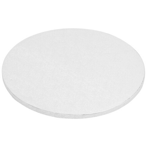 5Pcs Silver Cake Drum Cake Plate Round for Home Baking 1