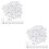 200Pcs Portable Mini Compressed Coin Tissues Assorted Colors Daily Use 6
