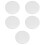 5Pcs Silver Cake Drum Cake Plate Round for Home Baking 8