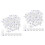 200Pcs Portable Mini Compressed Coin Tissues Assorted Colors Daily Use 4