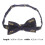 4Pcs Pre-Tied Adjustable Kids Bow Ties Polyester Multi- 10
