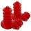 4Pcs Stable Red PP Lollipop Holder Multi-Layer Display Stand 1