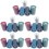 500Pcs Professional Plastic Counting Chips for Foosball Colorful Game 6