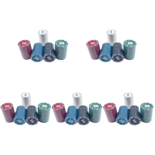 500Pcs Professional Plastic Counting Chips for Foosball Colorful Game 1