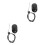 2Pcs Black Recliner Handle Replacement with Cable Universal for Sofas 6