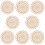 8Pcs Hollow Pattern Wooden Thread Winding Plate for Sewing 8