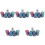 500Pcs Professional Plastic Counting Chips for Foosball Colorful Game 3