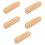 5Pcs Khaki Wooden Sewing Pressing Blocks DIY Craft Tailor Tools 7