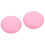 2Pcs Compact Pink Denture Keeper with Mirror Practical Travel Case 5