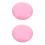 2Pcs Compact Pink Denture Keeper with Mirror Practical Travel Case 6