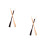 4Pcs Solid Wood Standing Shoe Horn Long Handle for Seniors Multi-Color 8
