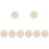 8Pcs Hollow Pattern Wooden Thread Winding Plate for Sewing 10