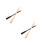4Pcs Solid Wood Standing Shoe Horn Long Handle for Seniors Multi-Color 4