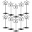 20Pcs Black Metal Table Number Stands Multipurpose Photo Holders 3