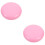 2Pcs Compact Pink Denture Keeper with Mirror Practical Travel Case 7