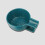 4Pcs Blue Handheld Shaving Bowl for Men Deep Soap Container 2