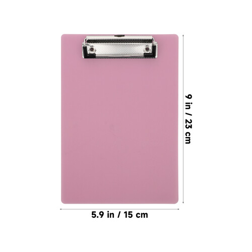 20Pcs Plastic A5 Clip Boards Paper Holder with Rounded Edges 1