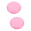2Pcs Compact Pink Denture Keeper with Mirror Practical Travel Case 8
