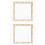 2Pcs Compact Wooden Paper Making Frame with Mesh Screen for DIY Crafts 5