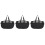 3Pcs Collapsible Laundry Hamper Black Storage Basket 5