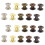 300Sets Assorted Color Rivets Kit Double-Sided for DIY Repairs 1