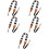 5Pcs Cotton Ukulele Shoulder Strap Adjustable Multi-Color Belt 6