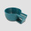 4Pcs Blue Handheld Shaving Bowl for Men Deep Soap Container 3