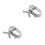 2Pcs Compact Steel Cable Tightener Rope Tool Durable Wire Tensioner 2