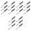 18Pcs Assorted Color Model Sanding Sticks Polishing Tools for Home Use 3