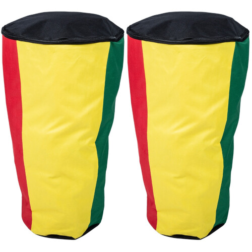 2Pcs Assorted Color Oxford Cloth Waterproof Drum Storage Bag 1