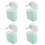 4Pcs Formula Holder for Travel PP Silicone Moisture Proof 7