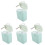 4Pcs Formula Holder for Travel PP Silicone Moisture Proof 4