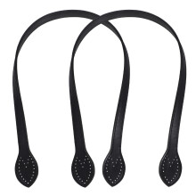 8Pcs Classic Black Bag Straps for Handbag and Purse Repair