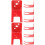 8Pcs Sturdy Iron Fire Extinguisher Mount Red Wall Holder for Home 7