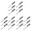 18Pcs Assorted Color Model Sanding Sticks Polishing Tools for Home Use 2