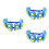 3Pcs Eva Swim Float Belts Versatile Adjustable Swim Trainer for Kids 9