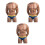 3Pcs Men's Triangle Swimsuit Lightweight Drawstring Swim Pants 8