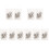 500Pcs Multi Color LED Strip Light Clips ABS Plastic Fixing Fasteners 2
