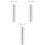 6Pcs Practical Transparent Rain Gauge Tool for Climate and Meteorology 3