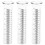 6Pcs Practical Transparent Rain Gauge Tool for Climate and Meteorology 4