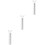 6Pcs Practical Transparent Rain Gauge Tool for Climate and Meteorology 9